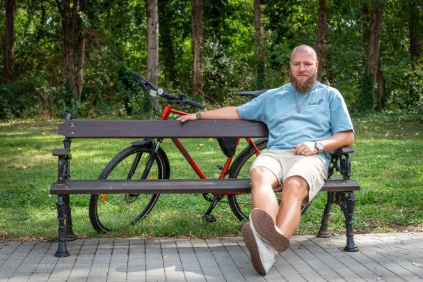 Tóth Máté 34 nap alatt tekert le Spanyolországig.