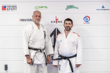 Lovász György 7. és Ruzsinszki György 6. danos mesterek.