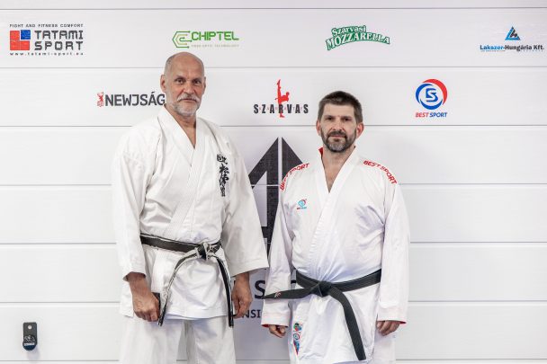 Lovász György 7. és Ruzsinszki György 6. danos mesterek.