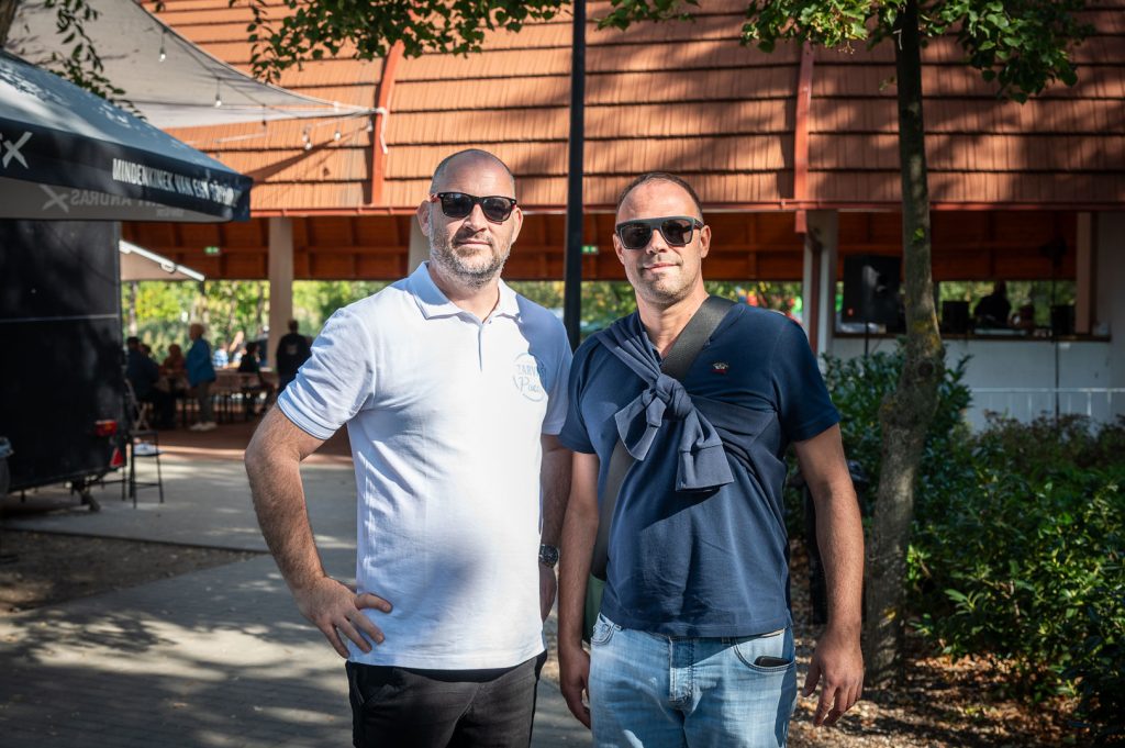 A Kákafoki Pacalmustra két pacalimádó megálmodója: Galó Zsolt és ifj. Bessenczy Zoltán.